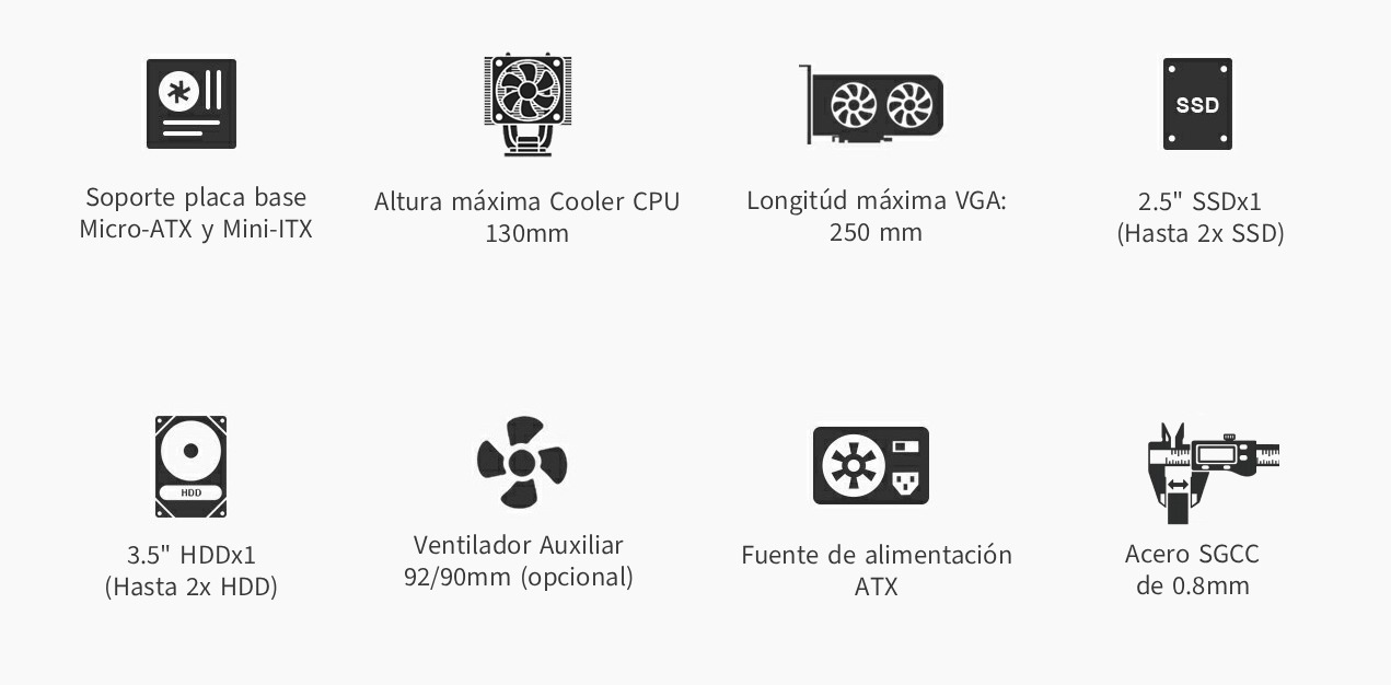 Caixas de ícones 460