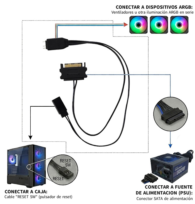 Controlador basico argb coolbox (1) Controlador basico argb coolbox (1)